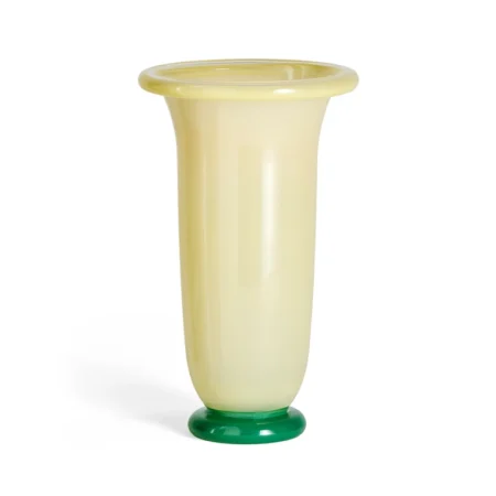 HAY - Empire Vase Stor H25 cm (Sand&Grøn)