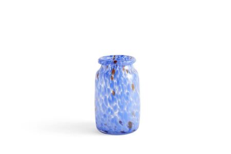 HAY Splash Vase Roll Neck M Ø: 14,5 cm - Blue