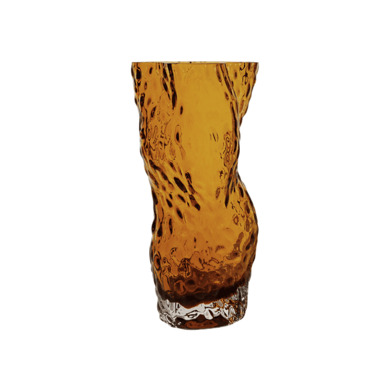 HEIN STUDIO - Ostrea Rock Vase Amber HEIN STUDIO - Ostrea Rock Vase Amber