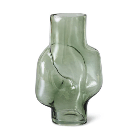 HKliving Gleam vase high Olive