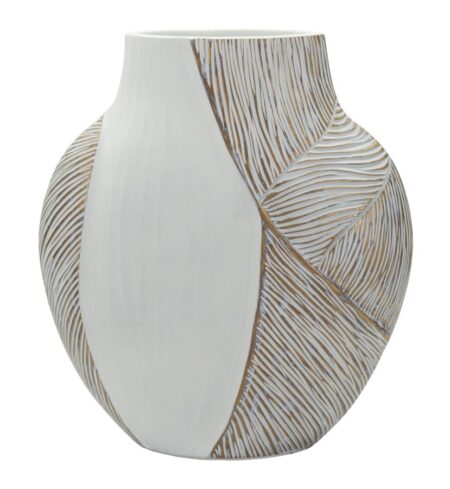 HO CHI MINH RESIN VASE CM 27X11,5X31 (HOLE CM 12X6)