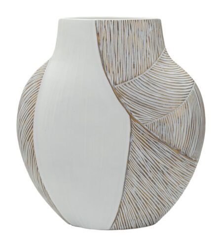 HO CHI MINH RESIN VASE CM 35X13,5X37,5 (HOLE CM 16X6)