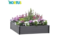 HORTUS Højbed WPC 24 x 110 x 110 cm (210-932)