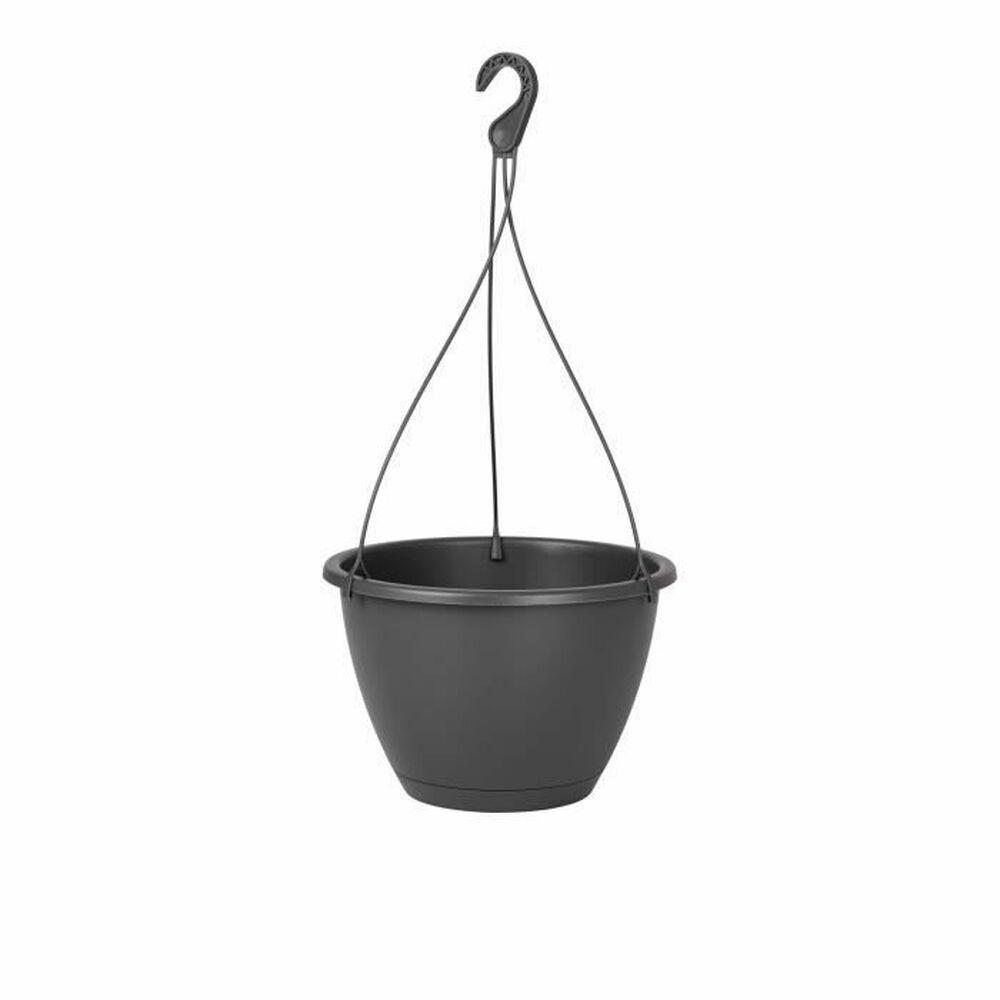 Hængende planter Artevasi Grå Mørkegrå 31 x 31 x 20,5 cm Hængende planter Artevasi Grå Mørkegrå 31 x 31 x 20,5 cm
