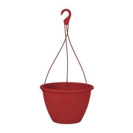 Hængende planter Artevasi Mørkerød 31 x 31 x 20,5 cm