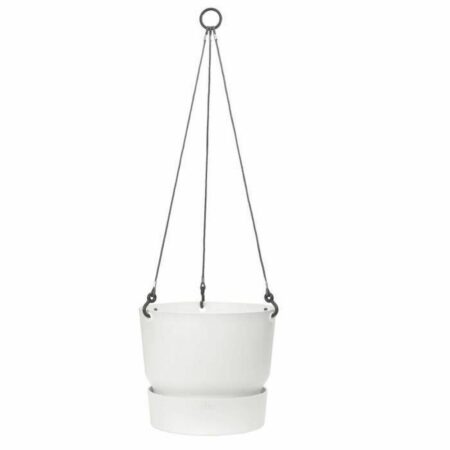 Hængende planter Elho Greenville Ø 23,9 x 20,3 cm Hvid Plastik