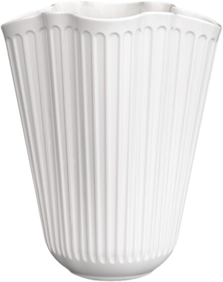 Hammershøi Unfold Vase H20. 5 cm Hvid
