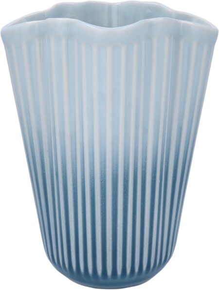Hammershøi Unfold Vase H20. 5 cm blå