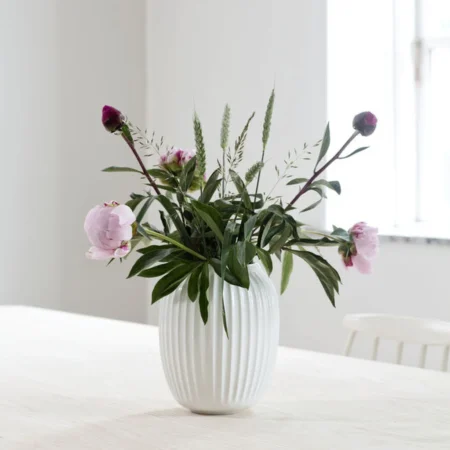 Hammershøi Vase 20 cm, hvid