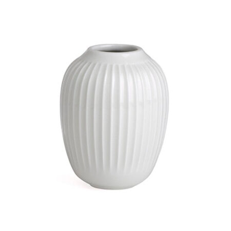 Hammershøi vase, hvid - H: 10cm