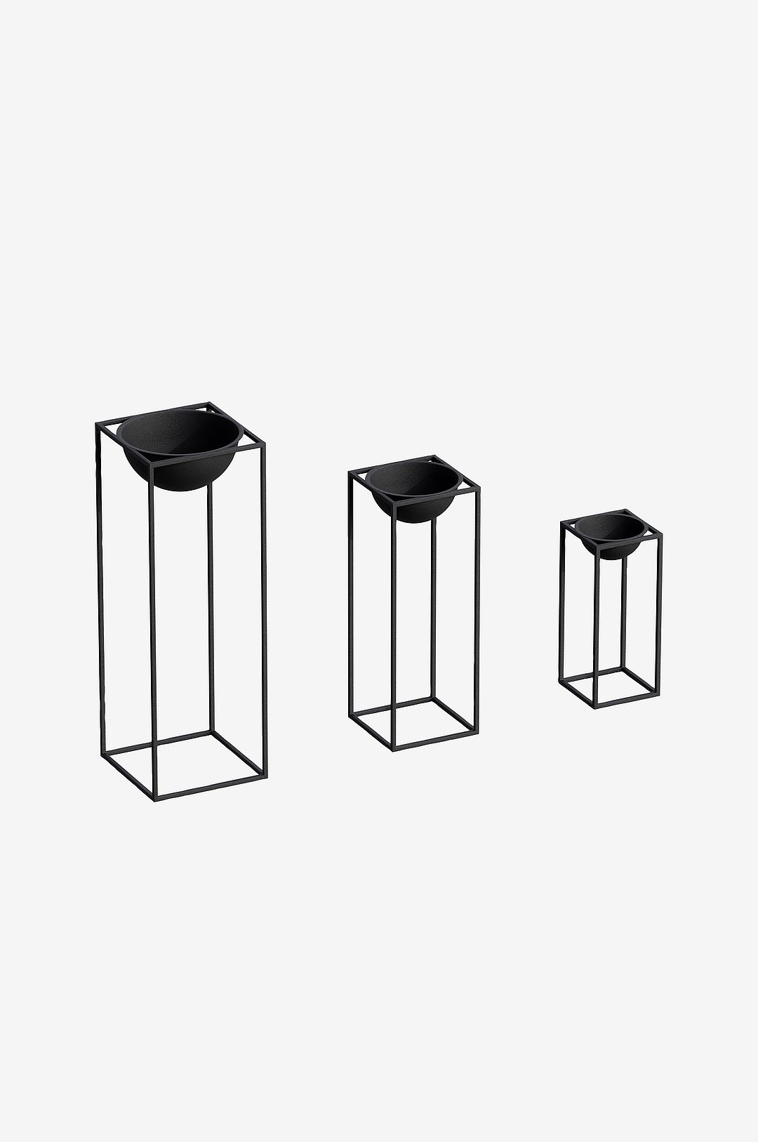 Hanah Home - Dekorativ krukke-Jashua - Sort - Urtepotteskjulere & vaser - - Homeroom Hanah Home - Dekorativ krukke-Jashua - Sort - Urtepotteskjulere & vaser - - Homeroom