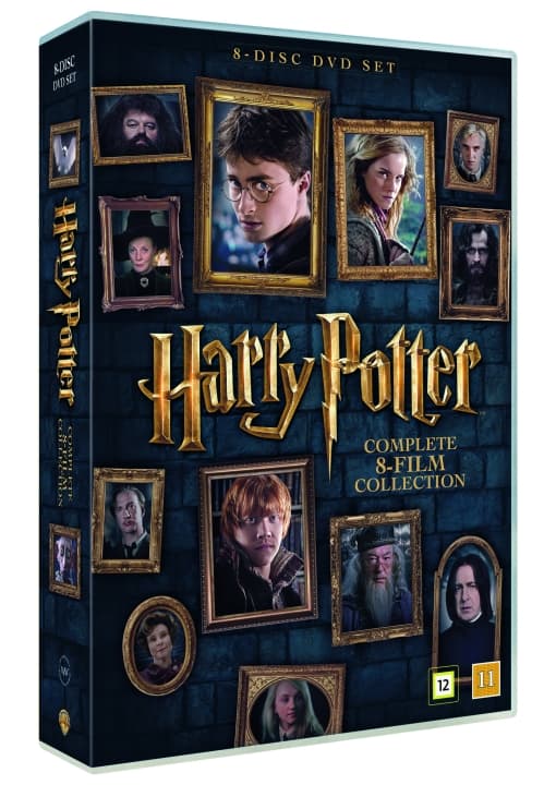 Harry Potter: Den komplette 8-film samling (8-disc) - DVD Harry Potter: Den komplette 8-film samling (8-disc) - DVD