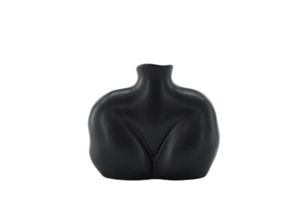 Harvey Vase 10 cm - Sort