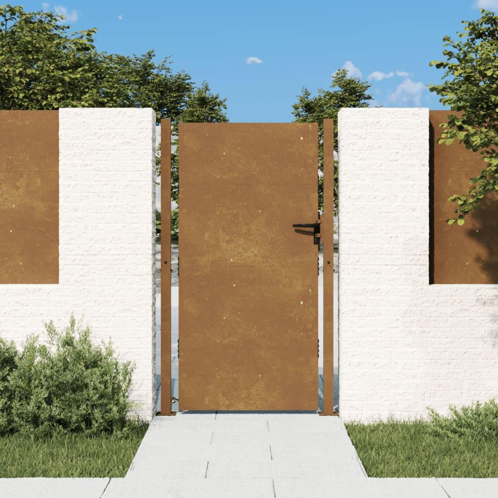 Havelåge 100×200 cm i cortenstål - justerbar indgangslåge Havelåge 100×200 cm i cortenstål - justerbar indgangslåge