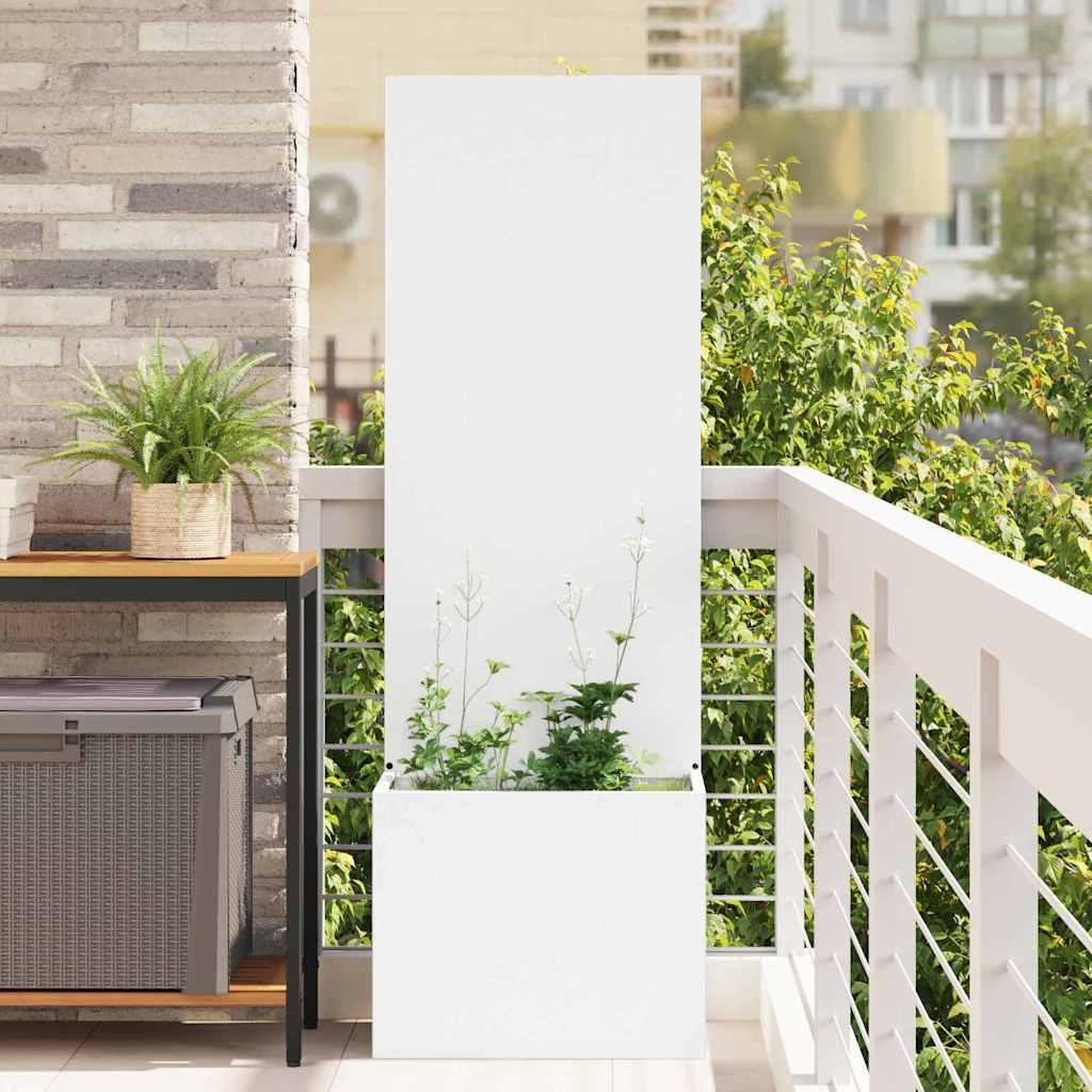 Havest vase med dekorativ panel Hvid 50 x 140 cm Havest vase med dekorativ panel Hvid 50 x 140 cm