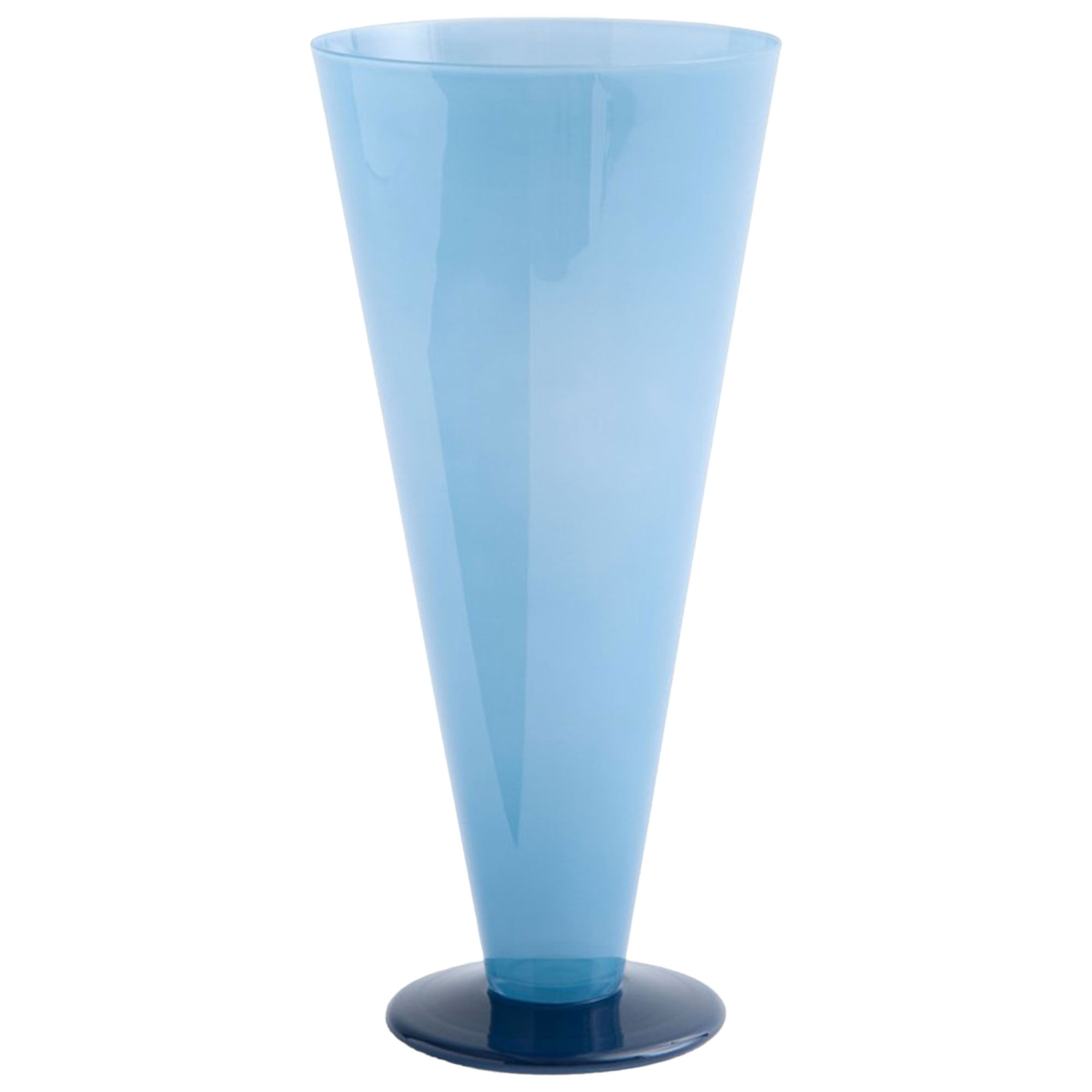 Hay Conical vase large, petrolblå/mørkeblå Hay Conical vase large, petrolblå/mørkeblå