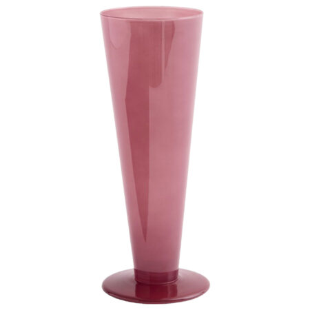 Hay Conical vase medium, rosa/mørkerød