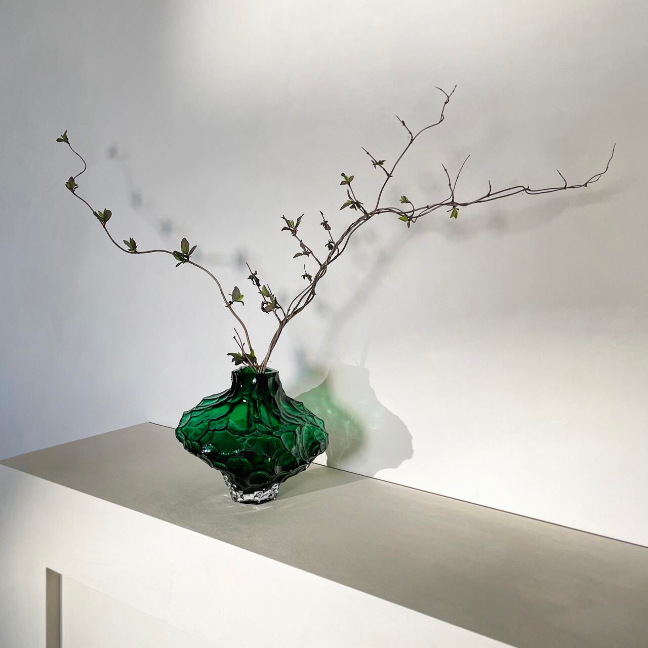 Hein Studio Canyon Vase Large Green Hein Studio Canyon Vase Large Green