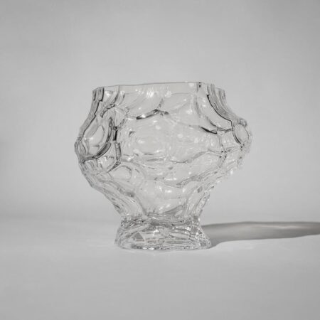 Hein Studio Canyon Vase Medium Clear