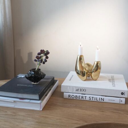 Hein Studio Canyon Vase Mini New Smoke