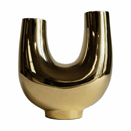 Hein Studio Kazumi vase Messing
