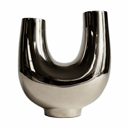 Hein Studio Kazumi vase Nikkel