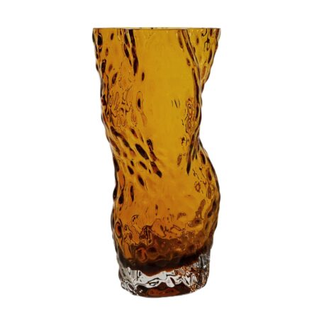 Hein Studio Ostrea Rock vase glas 30 cm Amber