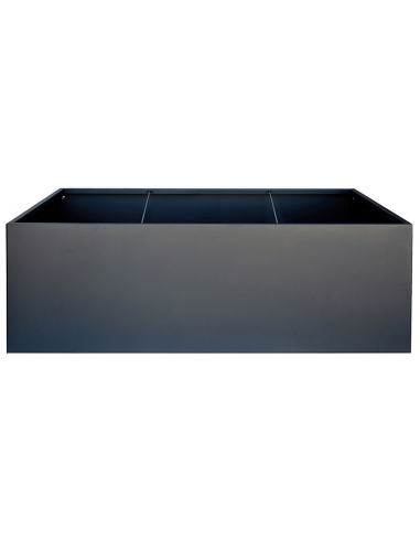 Herstera Cube højbed H50 x B150 x D100 cm i stål - Antracit