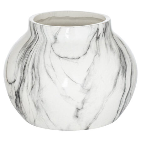 Hill Interiors Marble Planter