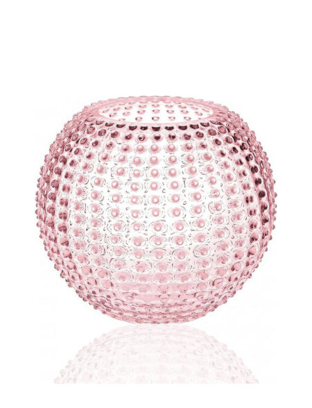 Hobnail Globe Vase 24 Cm Anna Von Lipa Pink
