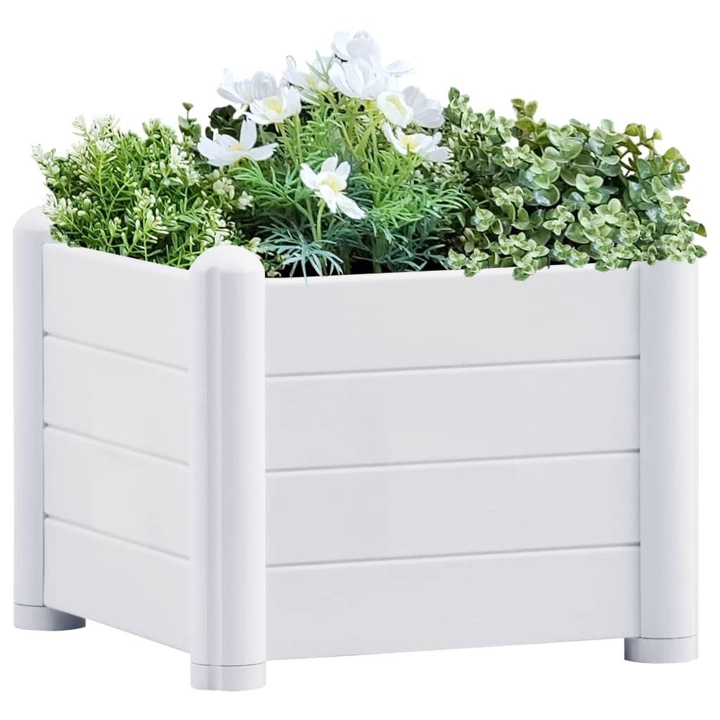 Højbed 43x43x35 cm PP hvid Højbed 43x43x35 cm PP hvid