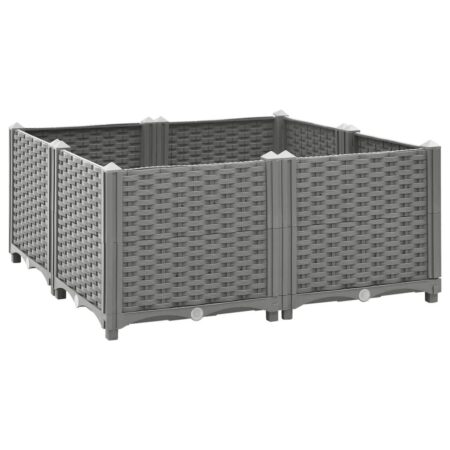 Højbed 80x80x38 cm polypropylen