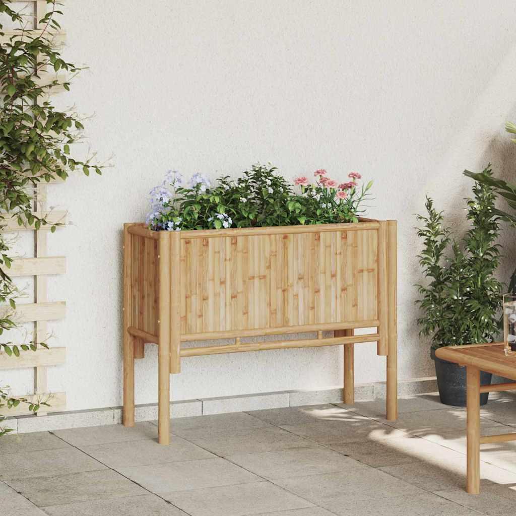 Højbed Brun 90 x 35 x 70 cm Bambus Højbed Brun 90 x 35 x 70 cm Bambus
