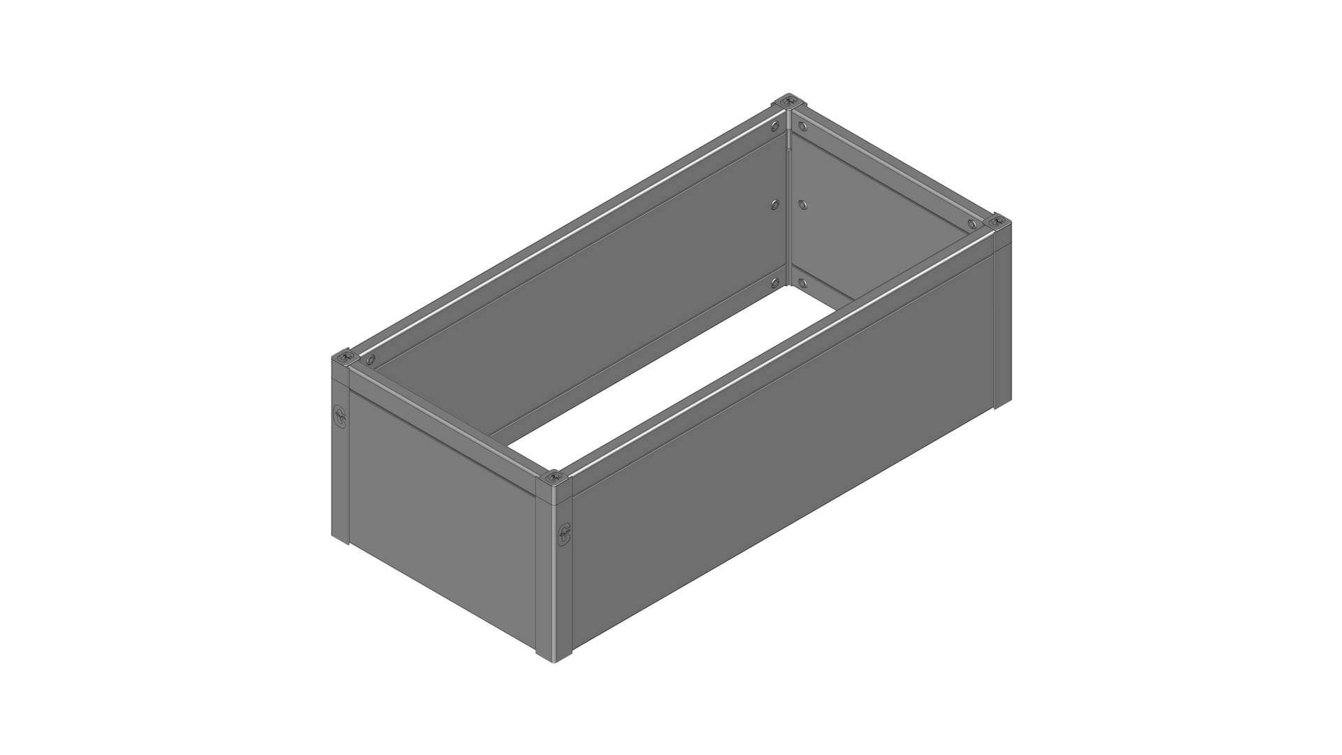 Højbed i PVC 30x90x44 cm Højbed i PVC 30x90x44 cm