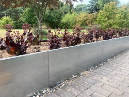 Højbed i galvaniseret stål | B120 H40 | L40 cm