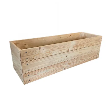 Højbed i grantræ H:35 cm - flere varianter 80x80 cm