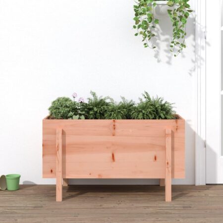 Højbed i massivt douglasgran 101 × 50 × 57 cm - plantekasse til have og altan