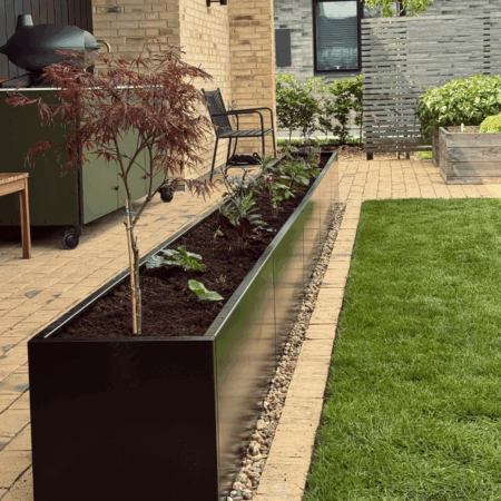 Højbed i sort | B40 H40 | L40 cm