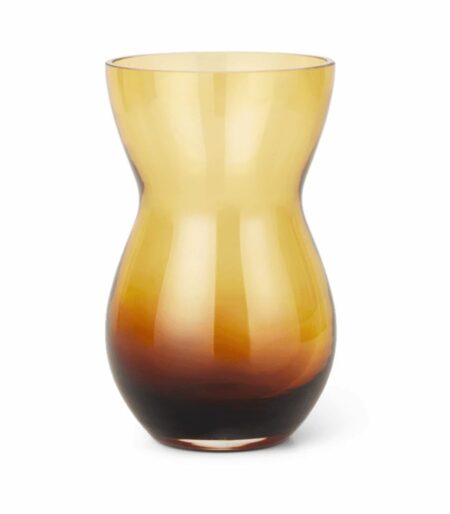 Holmegaard Calabas Duo Vase H: 21 cm - Burgundy/Amber