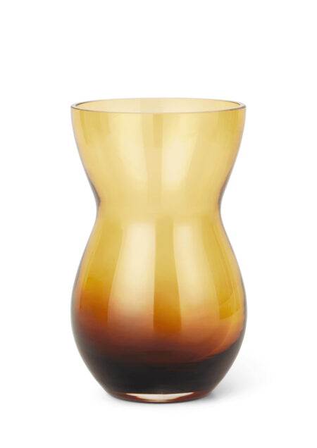 Holmegaard - Calabas Duo Vase H21 burgundy/amber