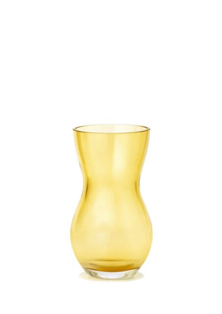 Holmegaard Calabas Vase H: 16 cm - Amber OUTLET