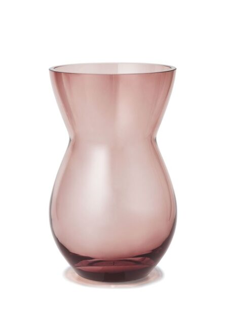 Holmegaard Calabas Vase H: 21 cm - Burgundy