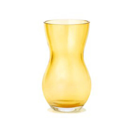 Holmegaard - Calabas Vase H16 cm amber