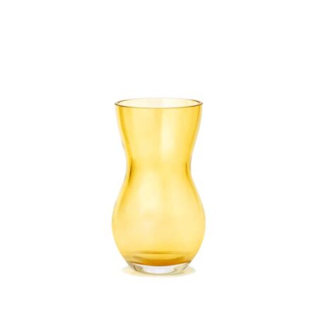Holmegaard Calabas vase - 16 cm - Amber