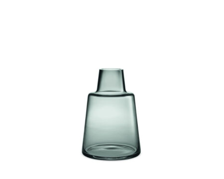 Holmegaard - Flora Vase kort hals H24 cm smoke