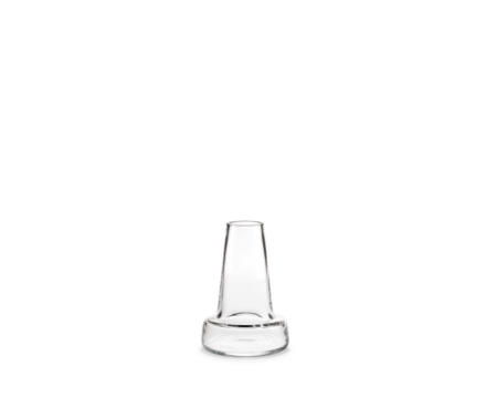 Holmegaard - Flora Vase lang hals, klar, 24 cm