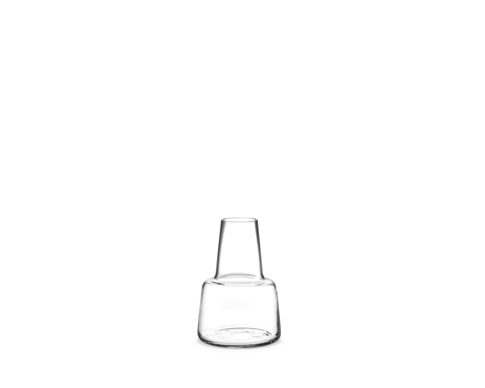 Holmegaard - Flora Vase mellem hals, klar, 12 cm Holmegaard - Flora Vase mellem hals, klar, 12 cm