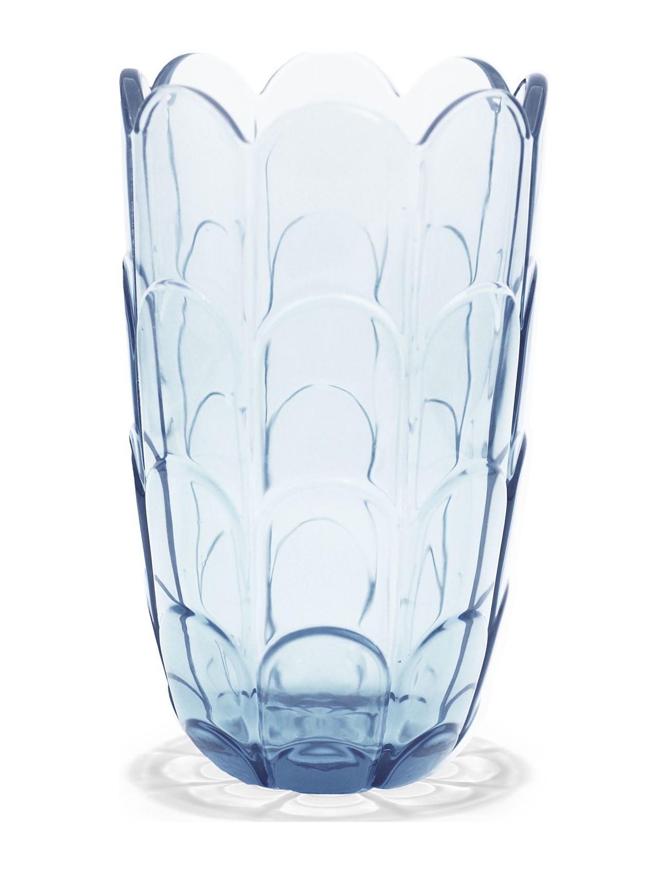 Holmegaard | Lily Vase H19 Cm Blue Iris | 19 cm Holmegaard | Lily Vase H19 Cm Blue Iris | 19 cm