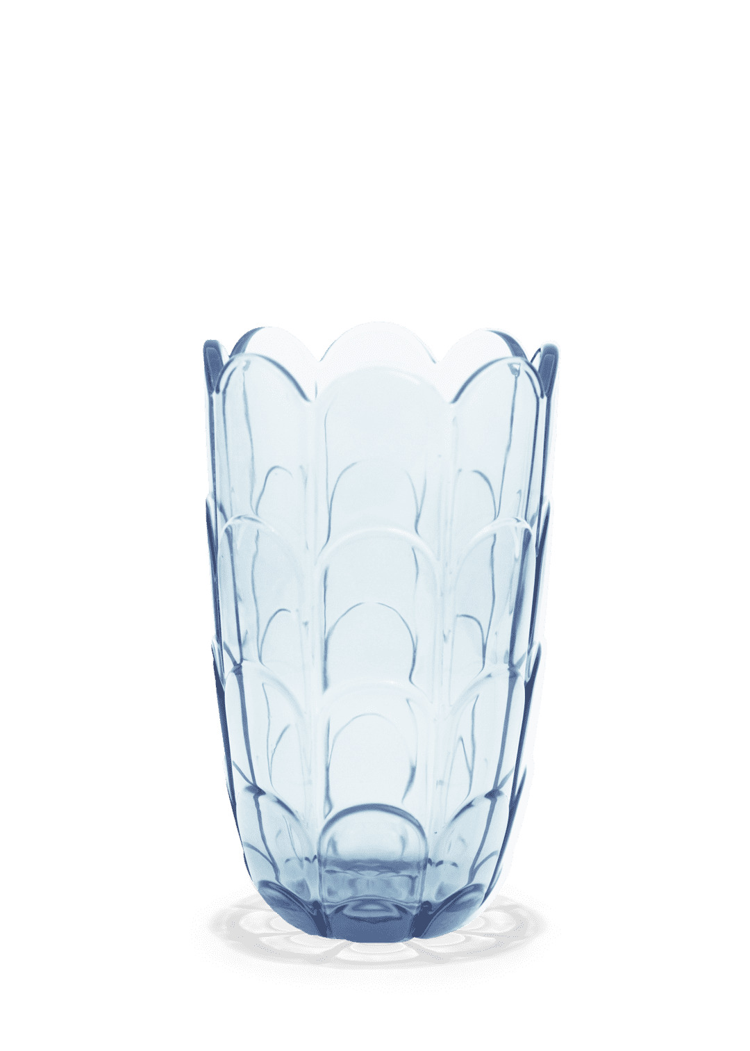 Holmegaard - Lily Vase H19 cm blå iris Holmegaard - Lily Vase H19 cm blå iris