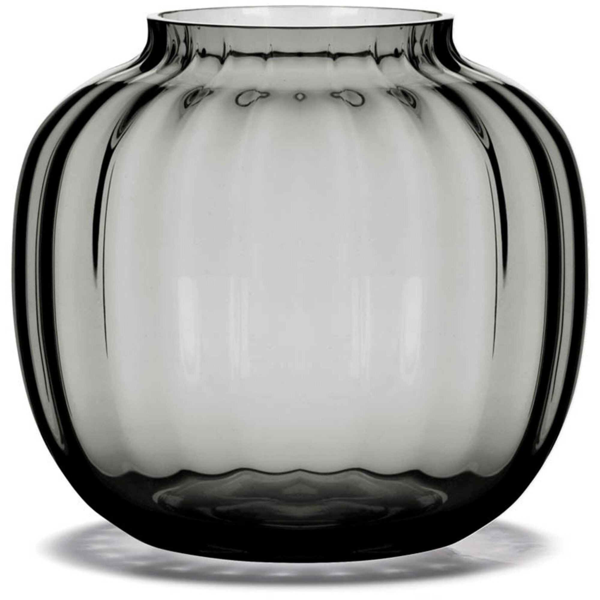 Holmegaard Primula vase, 12,5 cm., smoke Holmegaard Primula vase, 12,5 cm., smoke